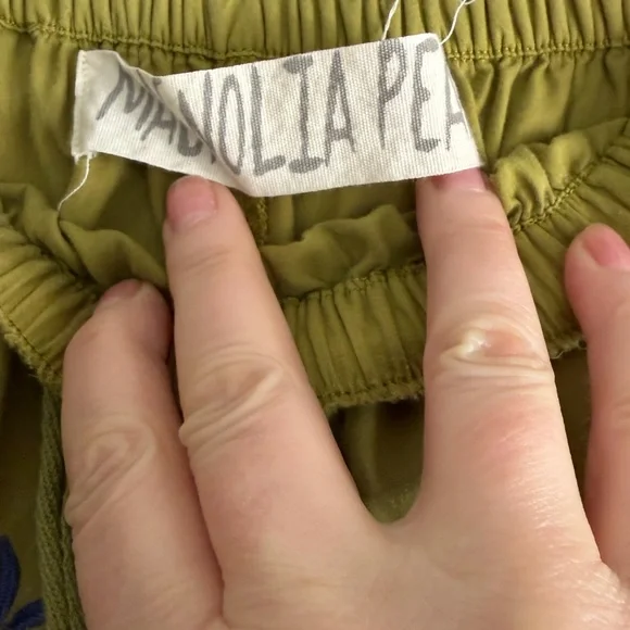 Magnolia Pearl Embroidered Harem Pants - Picture 4 of 4